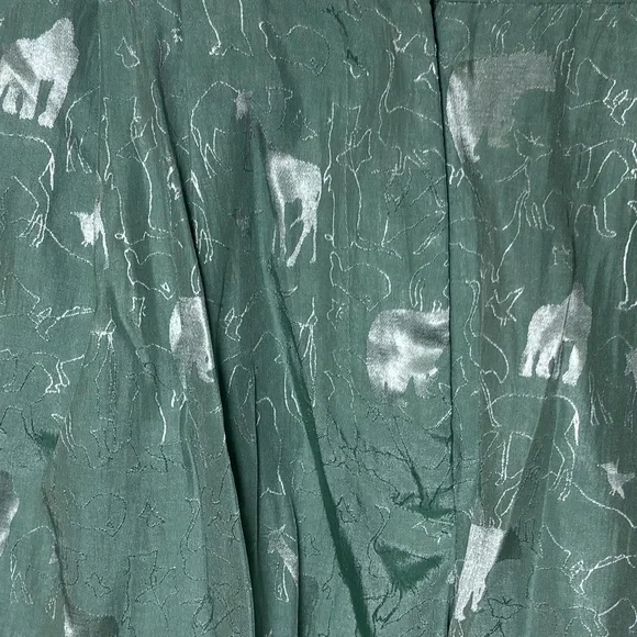 Le Coq Sportif Teal Animal Print Shorts M‎ - Picture 7 of 7